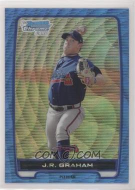 2012 Bowman - Chrome Prospects - Redemption Refractor Blue Wave #BCP24 - J.R. Graham