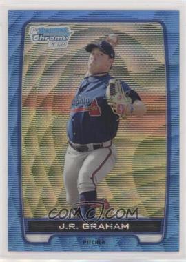 2012 Bowman - Chrome Prospects - Redemption Refractor Blue Wave #BCP24 - J.R. Graham