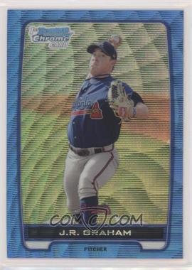 2012 Bowman - Chrome Prospects - Redemption Refractor Blue Wave #BCP24 - J.R. Graham