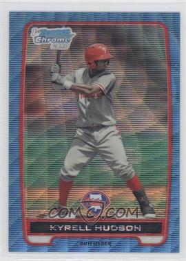 2012 Bowman - Chrome Prospects - Redemption Refractor Blue Wave #BCP30 - Kyrell Hudson