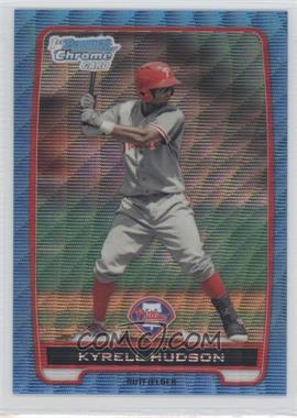 2012 Bowman - Chrome Prospects - Redemption Refractor Blue Wave #BCP30 - Kyrell Hudson