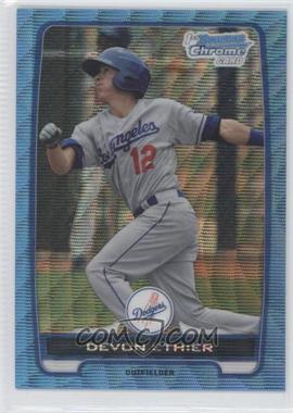 2012 Bowman - Chrome Prospects - Redemption Refractor Blue Wave #BCP35 - Devon Ethier