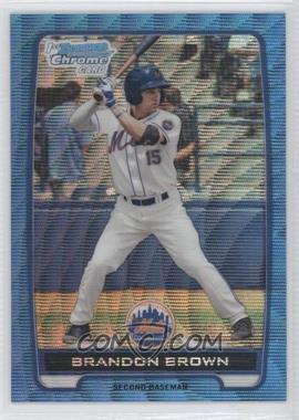 2012 Bowman - Chrome Prospects - Redemption Refractor Blue Wave #BCP49 - Brandon Brown