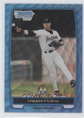 2012 Bowman - Chrome Prospects - Redemption Refractor Blue Wave #BCP6 - Noah Perio