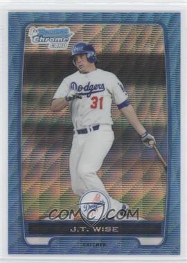 2012 Bowman - Chrome Prospects - Redemption Refractor Blue Wave #BCP67 - J.T. Wise