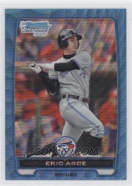 2012 Bowman - Chrome Prospects - Redemption Refractor Blue Wave #BCP74 - Eric Arce