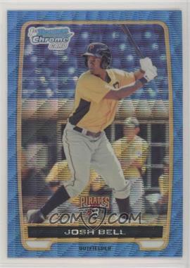 2012 Bowman - Chrome Prospects - Redemption Refractor Blue Wave #BCP79 - Josh Bell