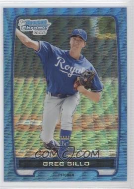 2012 Bowman - Chrome Prospects - Redemption Refractor Blue Wave #BCP96 - Greg Billo