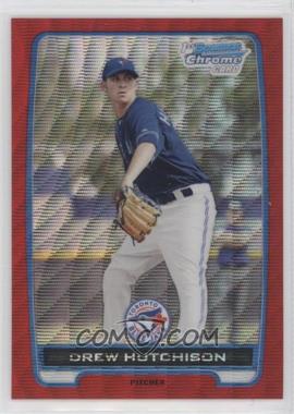 2012 Bowman - Chrome Prospects - Redemption Refractor Red Wave #BCP103 - Drew Hutchison /25