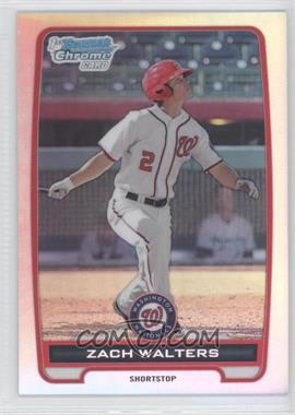 2012 Bowman - Chrome Prospects - Refractor #BCP41 - Zach Walters /500
