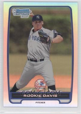 2012 Bowman - Chrome Prospects - Refractor #BCP43 - Rookie Davis /500