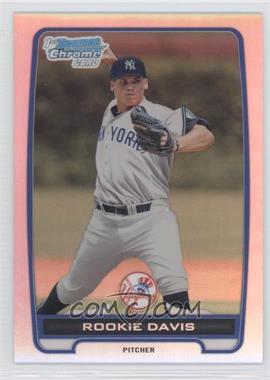 2012 Bowman - Chrome Prospects - Refractor #BCP43 - Rookie Davis /500