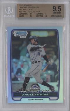 2012 Bowman - Chrome Prospects - Refractor #BCP45 - Angelys Nina /500 [BGS 9.5 GEM MINT]