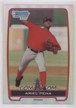 2012 Bowman - Chrome Prospects - Refractor #BCP47 - Ariel Pena /500 [EX to NM]