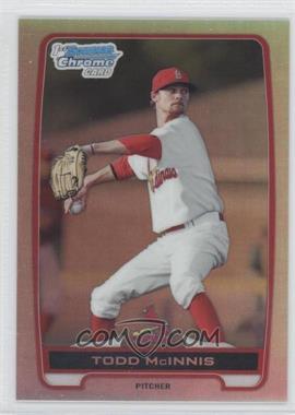 2012 Bowman - Chrome Prospects - Refractor #BCP63 - Todd McInnis /500