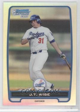 2012 Bowman - Chrome Prospects - Refractor #BCP67 - J.T. Wise /500