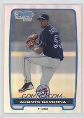 2012 Bowman - Chrome Prospects - Refractor #BCP7 - Adonys Cardona /500