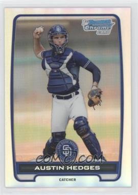 2012 Bowman - Chrome Prospects - Refractor #BCP89 - Austin Hedges /500 [EX to NM]