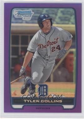 2012 Bowman - Chrome Prospects - Retail Purple Refractor #BCP106 - Tyler Collins /199