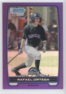 2012 Bowman - Chrome Prospects - Retail Purple Refractor #BCP12 - Rafael Ortega /199