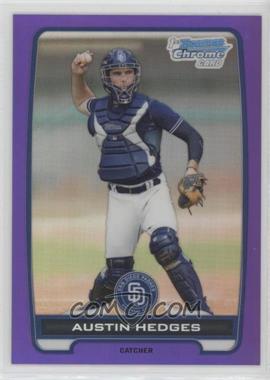 2012 Bowman - Chrome Prospects - Retail Purple Refractor #BCP89 - Austin Hedges /199 [Good to VG‑EX]