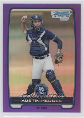 2012 Bowman - Chrome Prospects - Retail Purple Refractor #BCP89 - Austin Hedges /199