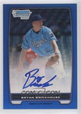 2012 Bowman - Chrome Prospects Autographs - Blue Refractor #BCP84 - Bryan Brickhouse /150