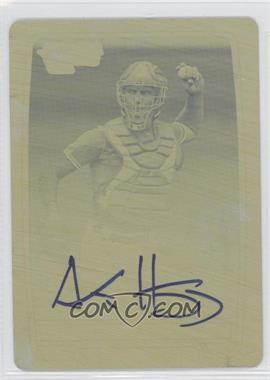 2012 Bowman - Chrome Prospects Autographs - Printing Plate Yellow #BCP89 - Austin Hedges /1