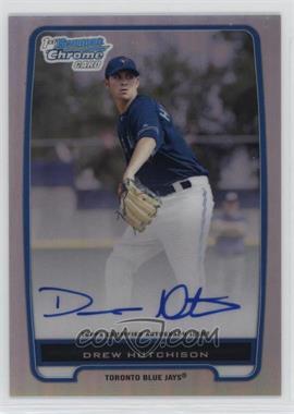 2012 Bowman - Chrome Prospects Autographs - Refractor #BCP103 - Drew Hutchison /500