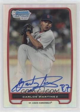 2012 Bowman - Chrome Prospects Autographs - Refractor #BCP108 - Carlos Martinez /500