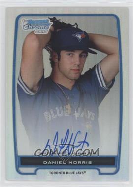 2012 Bowman - Chrome Prospects Autographs - Refractor #BCP110 - Daniel Norris /500