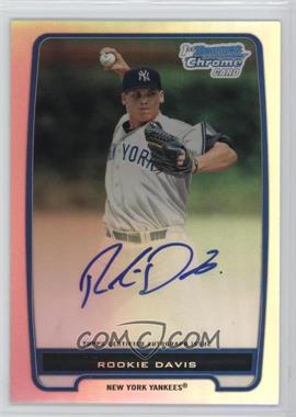 2012 Bowman - Chrome Prospects Autographs - Refractor #BCP43 - Rookie Davis /500