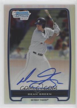 2012 Bowman - Chrome Prospects Autographs - Refractor #BCP52 - Dean Green /500