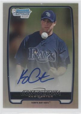 2012 Bowman - Chrome Prospects Autographs - Refractor #BCP62 - Kes Carter /500