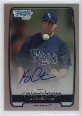 2012 Bowman - Chrome Prospects Autographs - Refractor #BCP62 - Kes Carter /500