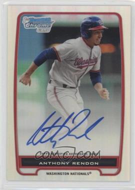 2012 Bowman - Chrome Prospects Autographs - Refractor #BCP88 - Anthony Rendon /500 [EX to NM]