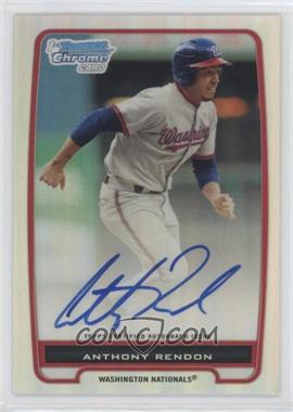 2012 Bowman - Chrome Prospects Autographs - Refractor #BCP88 - Anthony Rendon /500 [EX to NM]