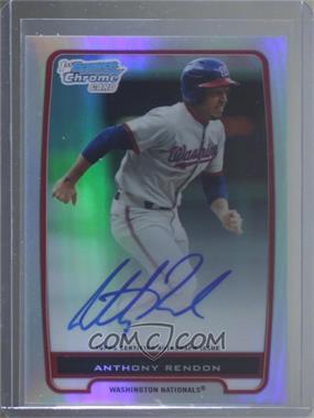2012 Bowman - Chrome Prospects Autographs - Refractor #BCP88 - Anthony Rendon /500 [EX to NM]