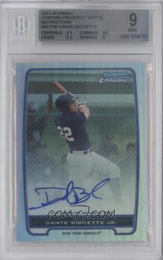 2012 Bowman - Chrome Prospects Autographs - Refractor #BCP99 - Dante Bichette Jr. /500 [BGS 9 MINT]