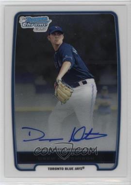 2012 Bowman - Chrome Prospects Autographs #BCP103 - Drew Hutchison