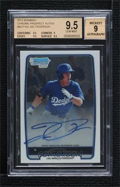 2012 Bowman - Chrome Prospects Autographs #BCP104 - Joc Pederson [BGS 9.5 GEM MINT]