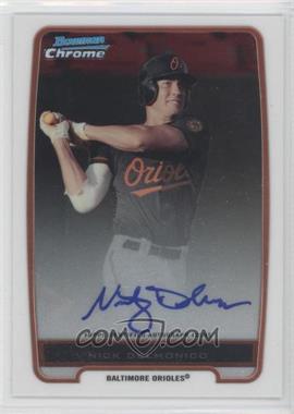 2012 Bowman - Chrome Prospects Autographs #BCP92 - Nick Delmonico