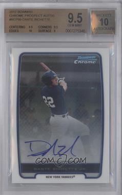 2012 Bowman - Chrome Prospects Autographs #BCP99 - Dante Bichette Jr. [BGS 9.5 GEM MINT]