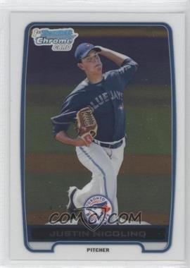 2012 Bowman - Chrome Prospects #BCP1 - Justin Nicolino