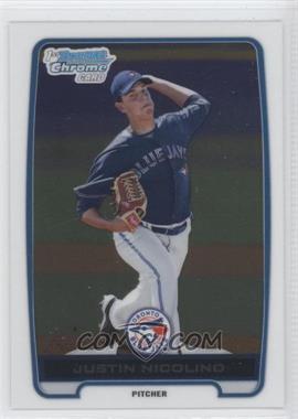 2012 Bowman - Chrome Prospects #BCP1 - Justin Nicolino