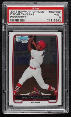 2012 Bowman - Chrome Prospects #BCP102 - Oscar Taveras [PSA 9 MINT]