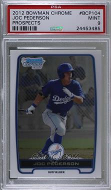 2012 Bowman - Chrome Prospects #BCP104 - Joc Pederson [PSA 9 MINT]