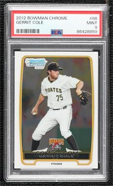 2012 Bowman - Chrome Prospects #BCP86 - Gerrit Cole [PSA 9 MINT]