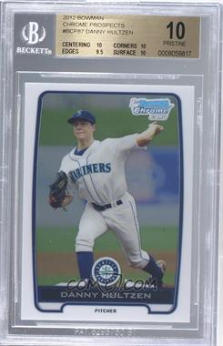 2012 Bowman - Chrome Prospects #BCP87 - Danny Hultzen [BGS 10 PRISTINE]