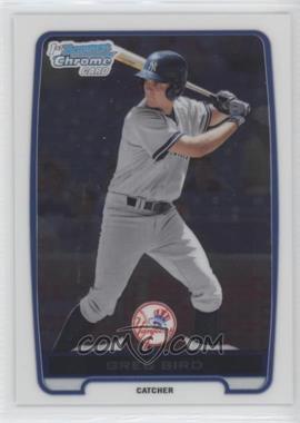 2012 Bowman - Chrome Prospects #BCP98 - Greg Bird